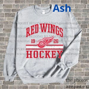 Detroit Hockey T-Shirt, Detroit Hockey Sweatshirt, Detroit Hockey Crewneck, Detroit Hockey Gift, Detroit Hockey shirt, Detroit shirt 4