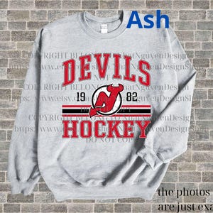 New Jersey Hockey T-Shirt, New Jersey Hockey Sweatshirt, New Jersey Hockey Crewneck, New Jersey Hockey Gift, New Jersey Hockey Shirt 3
