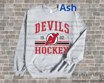 New Jersey Hockey T-Shirt, New Jersey Hockey Sweatshirt, New Jersey Hockey Crewneck, New Jersey Hockey Gift, New Jersey Hockey Shirt 3