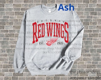 Detroit Hockey T-Shirt, Detroit Hockey Sweatshirt, Detroit Hockey Crewneck, Detroit Hockey Gift, Detroit Hockey shirt, Detroit shirt