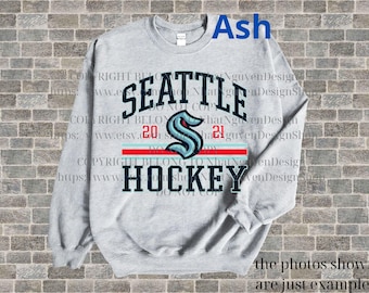 Seattle Hockey T-Shirt, Kraken Hockey shirt, Seattle Hockey Sweatshirt, Seattle Hockey Crewneck, Seattle Hockey Gift, Seattle Hockey Lover 4