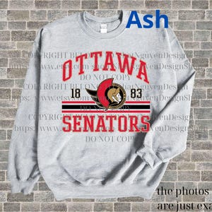Ottawa Hockey T-Shirt, Ottawa Hockey Sweatshirt, Ottawa Hockey Crewneck, Ottawa Hockey Gift, Ottawa Hockey Shirt, Ottawa Hockey Hoodie 2