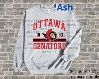Ottawa Hockey T-Shirt, Ottawa Hockey Sweatshirt, Ottawa Hockey Crewneck, Ottawa Hockey Gift, Ottawa Hockey Shirt, Ottawa Hockey Hoodie 2