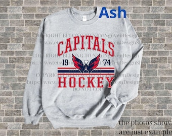 Washington Hockey T-Shirt, Washington Hockey Sweatshirt, Washington Hockey Crewneck, Washington Hockey Gift, Washington Hockey Shirt 4