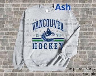 Vancouver Hockey T-Shirt, Vancouver Hockey Sweatshirt, Vancouver Hockey Crewneck, Vancouver Hockey Gift for fan, Vancouver Hockey Shirt 3