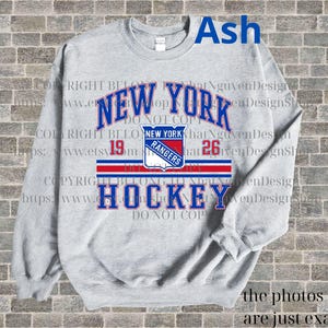New York Hockey T-Shirt, New York Hockey Sweatshirt, New York Hockey Crewneck, New York Hockey Gift, New York Hockey shirt, Hockey Shirt 5