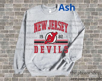 New Jersey Hockey T-Shirt, New Jersey Hockey Sweatshirt, New Jersey Hockey Crewneck, New Jersey Hockey Gift, New Jersey Hockey Shirt 2
