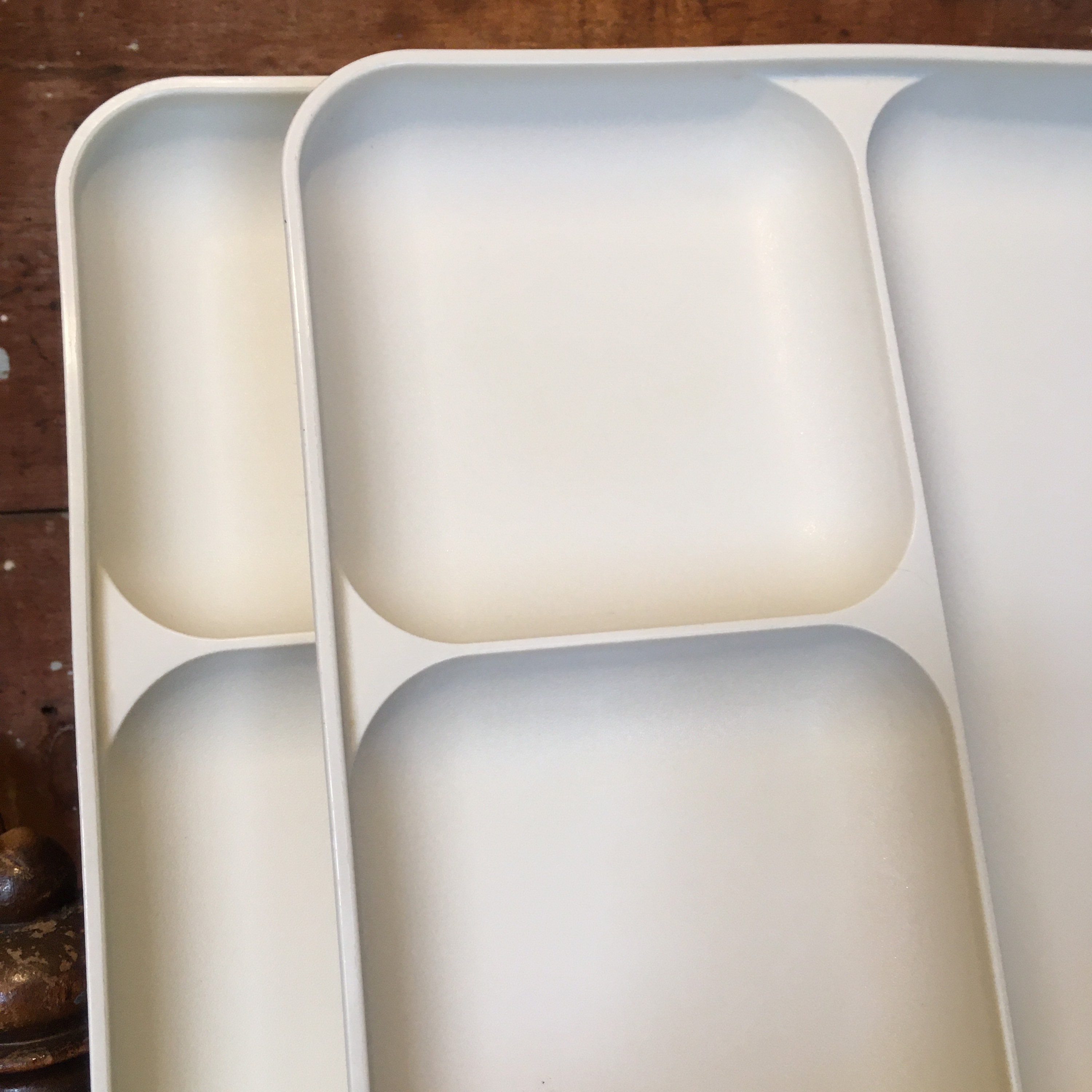Tupperware Divided Lunch Trays Set of Two Etsy UK