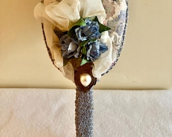 Specchio decorativo vintage realizzato a mano