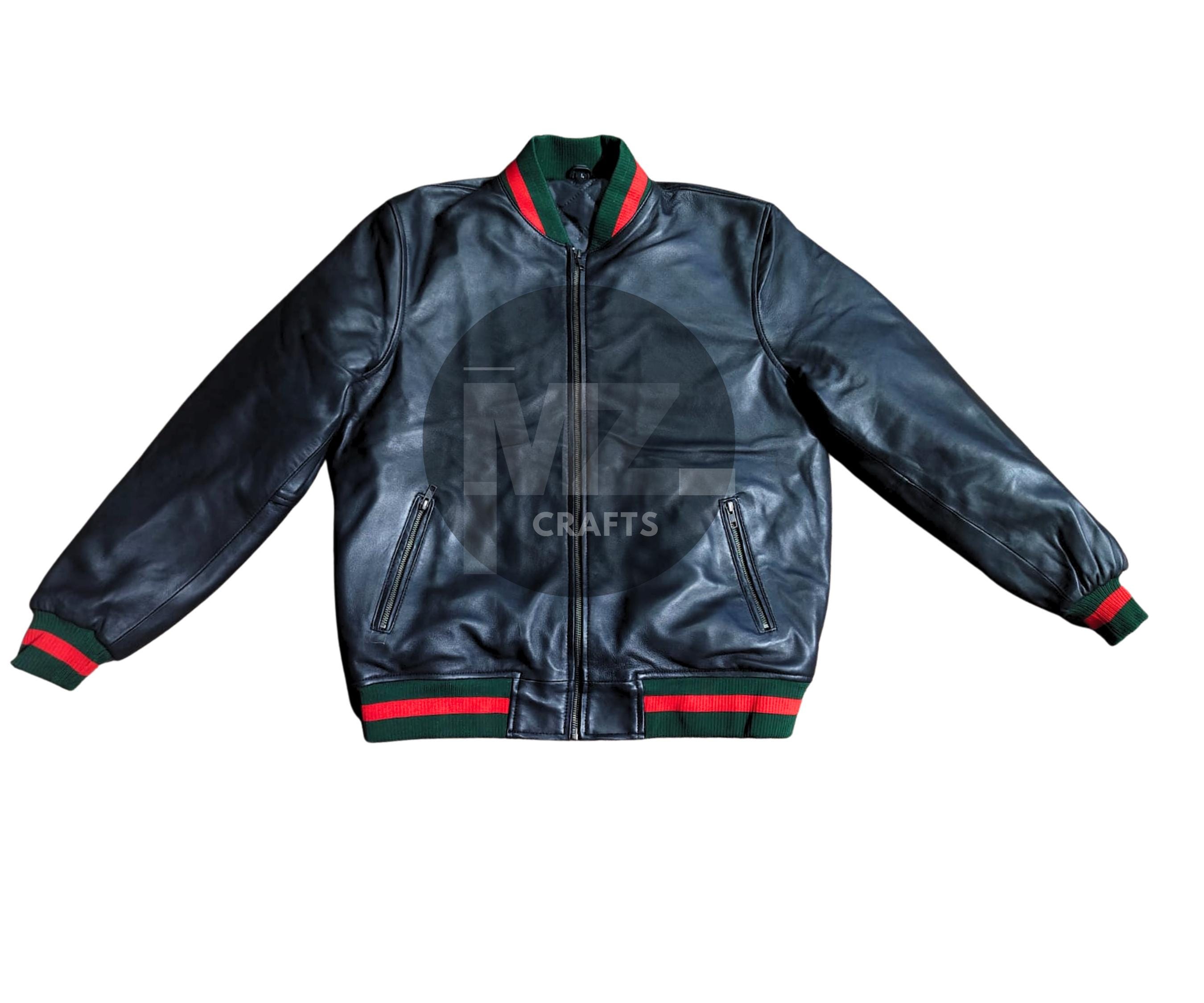 Gucci leather jacket - Etsy 日本