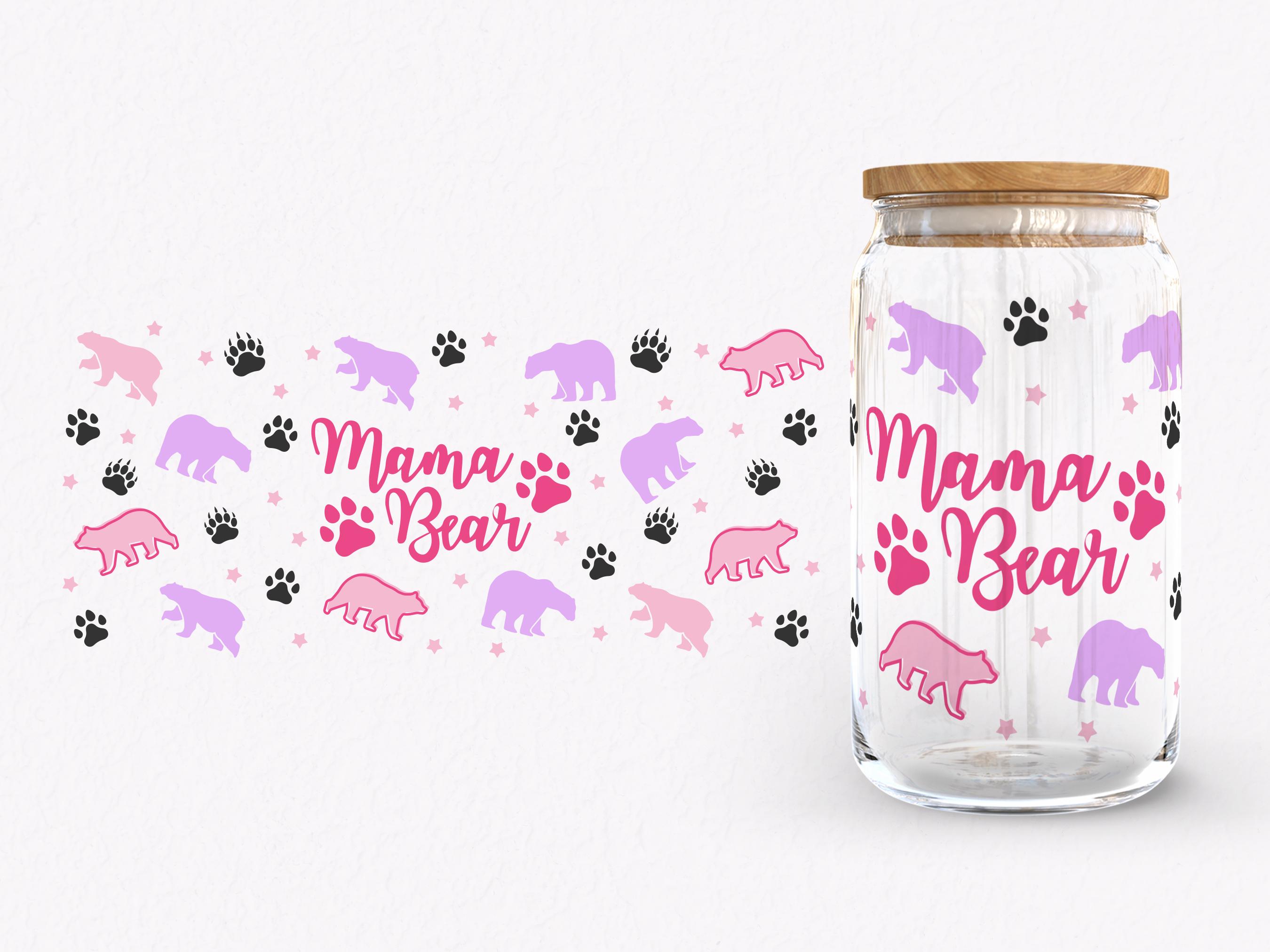 Mama Glass Can Svg Bundle, Mothers Day Glass Bundle, Libbey Glass Wrap ...