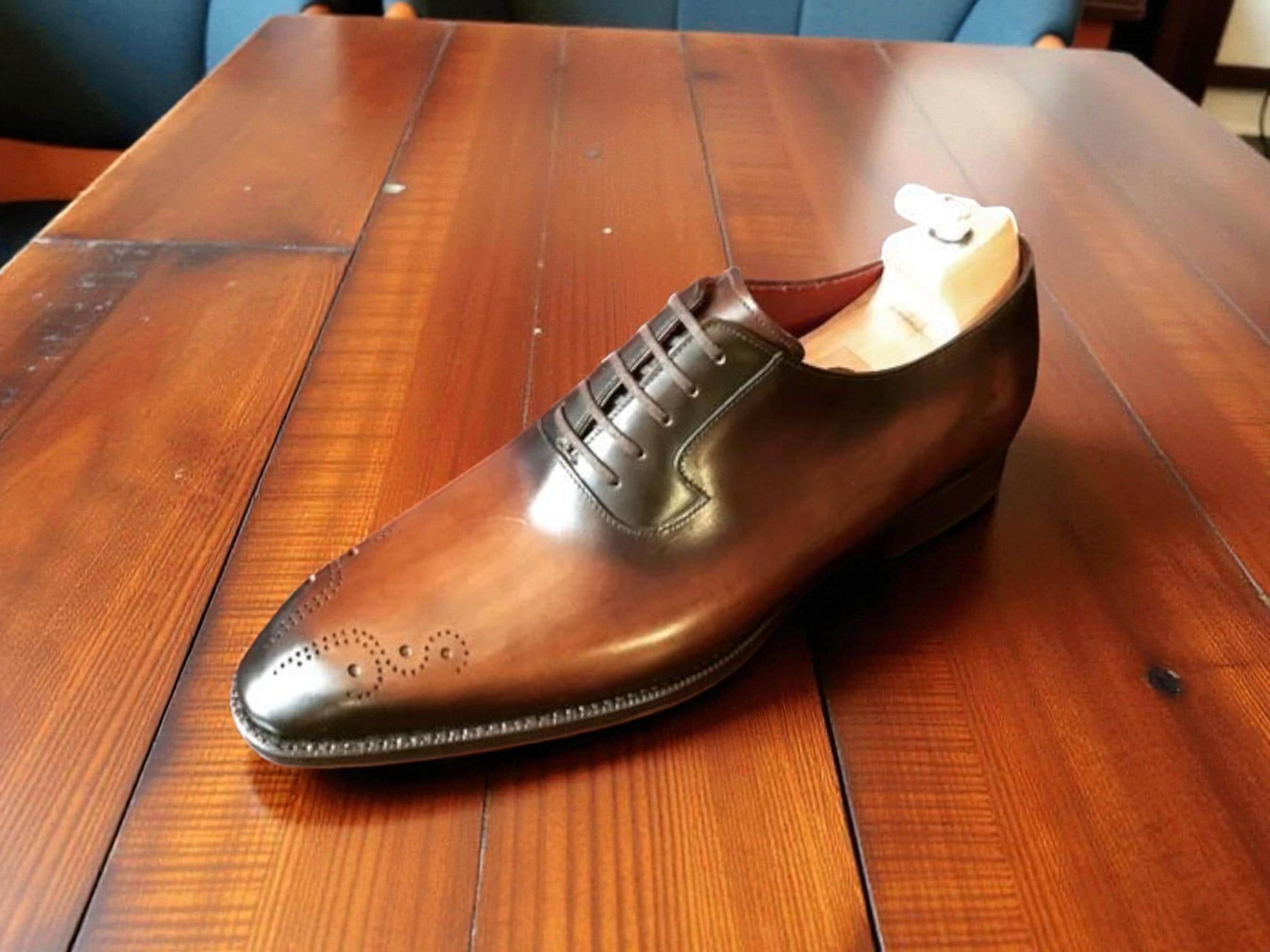 Handmade one of a kind Goodyear welt two tone derby shoe True adventure does not require compromising your style. We  main image 2