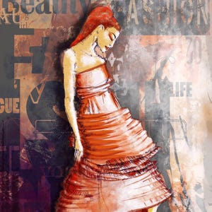 Fashionista, cartes et impressions.