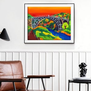 Iron Bridge, Shropshire, cartes et impressions.