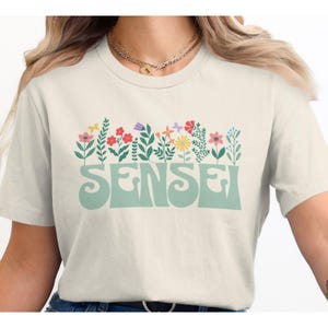 Maglietta per insegnanti con design giapponese "Sensei" - Regalo perfetto per gli insegnanti