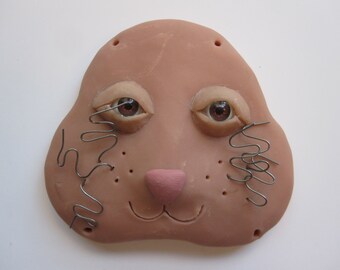 Cat doll head Back in stock soon....