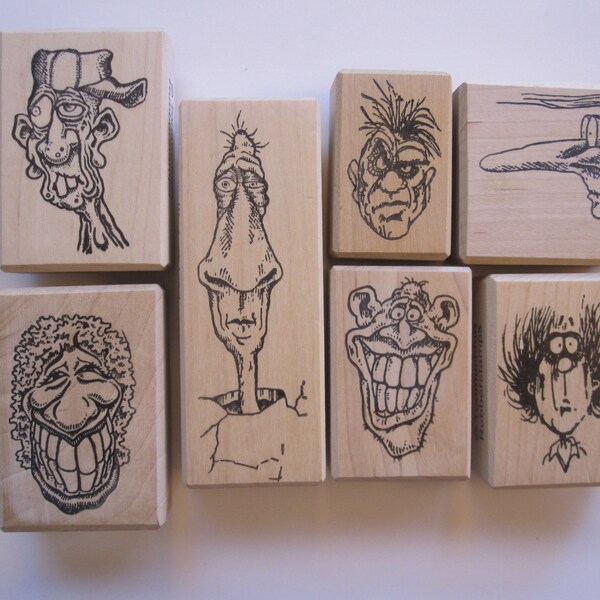 Funny Rubber Stamp - Etsy