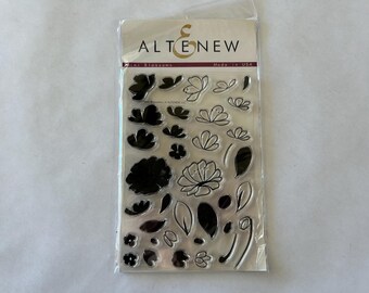 clear stamp set - Altenew MINI BLOSSOMS clear stamp set 2015 - GR01 Y99