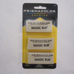 Sanford Magic Rub Vinyl Art Eraser - 3 pack