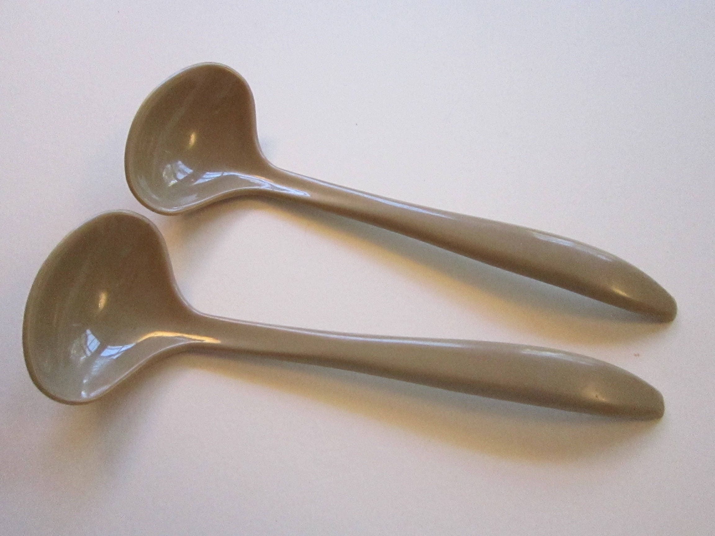 2 vintage TUPPERWARE condiment spoons Condimate spoons 5.5 Etsy