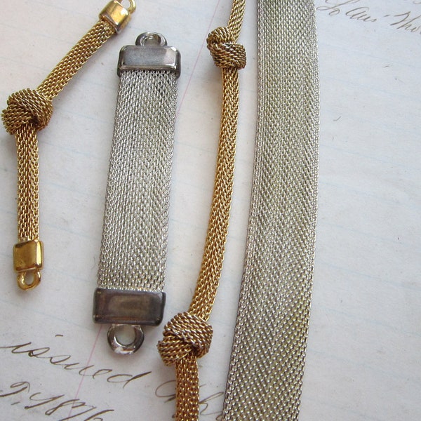 metal mesh findings - for jewelry design