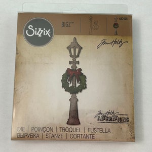 cutting die - Tim Holtz Alterations - Lamp Post Sizzix die 662428