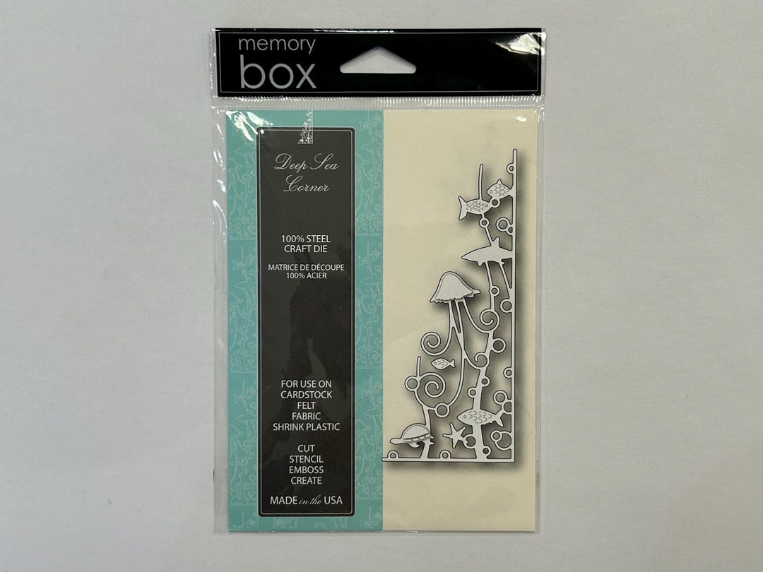 Memory Box Cutting Die - Deep Sea Corner #99463 - T96 - Etsy