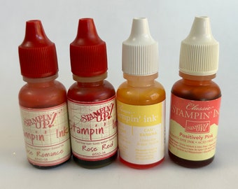 1 reinker - Stampin' Up ink pad re-inker - YOUR CHOiCE COLOR - partial bottle reinker - PH10