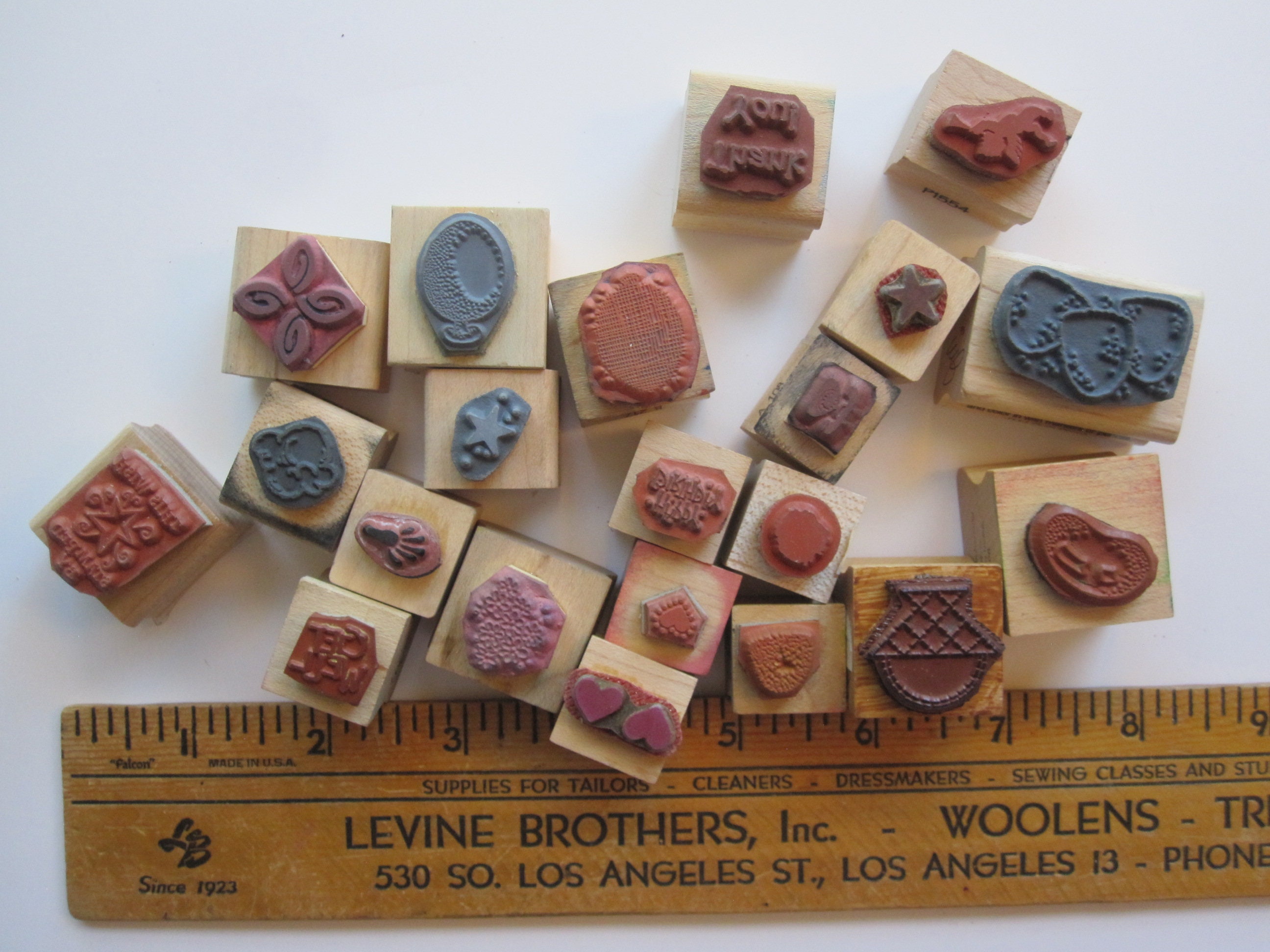 21 rubber stamps small rubber stamps design stamps tiny Etsy