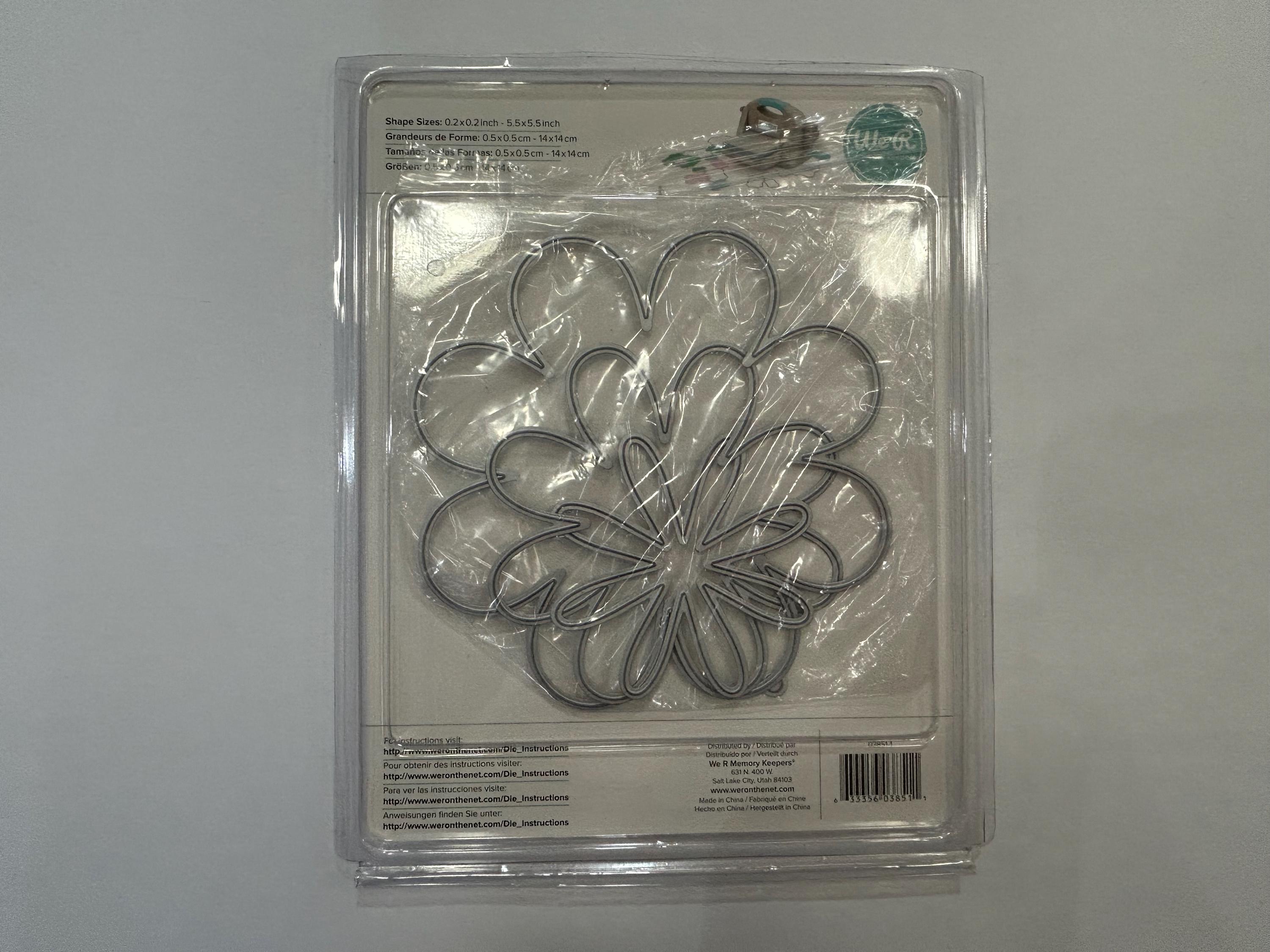 Daisy Nesting Dies Cutting Die Set - We R Memory Keepers - D126 - Etsy