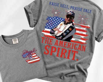 Raise Hell, Praise Dale PNG, Patriotic Racing Digital Download, Sofort Download