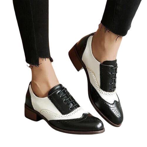 Womens White Brogues