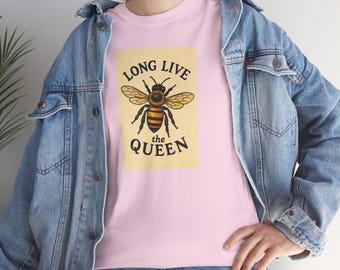 Lang leve de Queen Honeybee-T-shirt: T-shirt natuurliefhebber