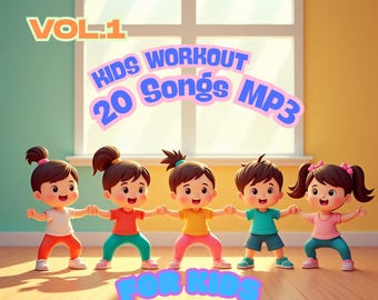 Canciones de entrenamiento para niños – Vol. 1 (Edición de movimiento divertido)