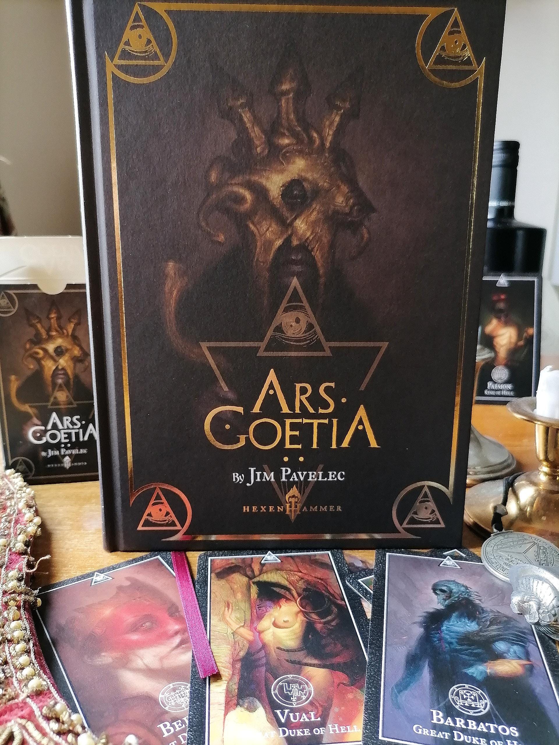 Ars Goetia Demon Tarot Occult Oracle Card Deck and Guidebook - Etsy