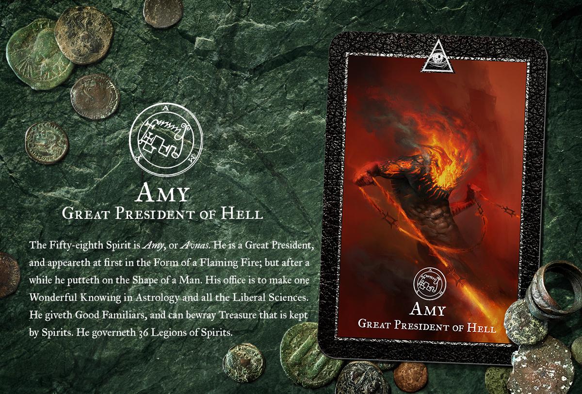 Ars Goetia Demon Tarot Occult Oracle Card Deck and Guidebook - Etsy
