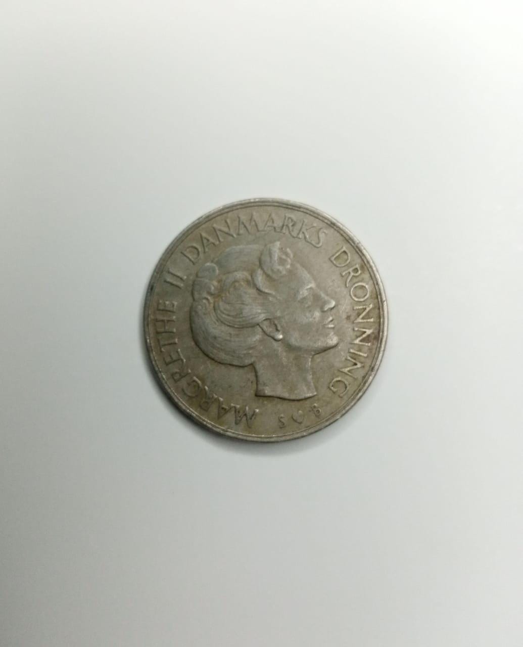 Sammlung Von 5 Echten Skandinavischen Münzen – Dänemark, Norwegen, Schweden, Finnland, Island