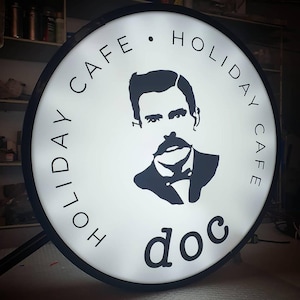 Custom Lightbox Sign, Illuminated Round Lightbox Signage, Double Sided Lighted Business Sign, Acrylic Lightbox, Store Front Sign