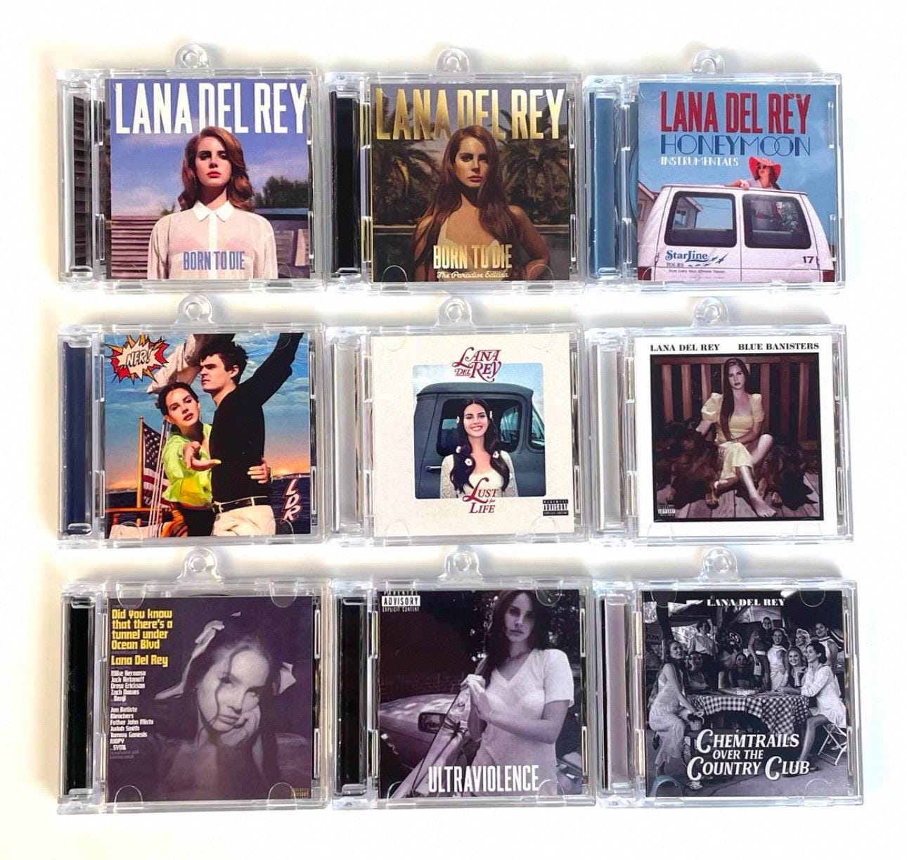 Lana Del Rey CD NFC Keychain - Etsy