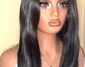 Headband Heat Resistant  Synthetic hair Wig