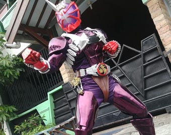 手作り仮面ライダーカブトコスプレフルスーツ：着用可能なアーマー