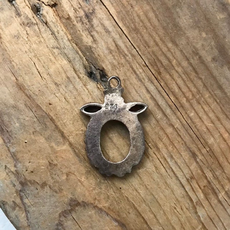 Vintage Pendant Garnet Sterling Silver January Birthstone Gifts Under 30 Dressy Statement Jewelry