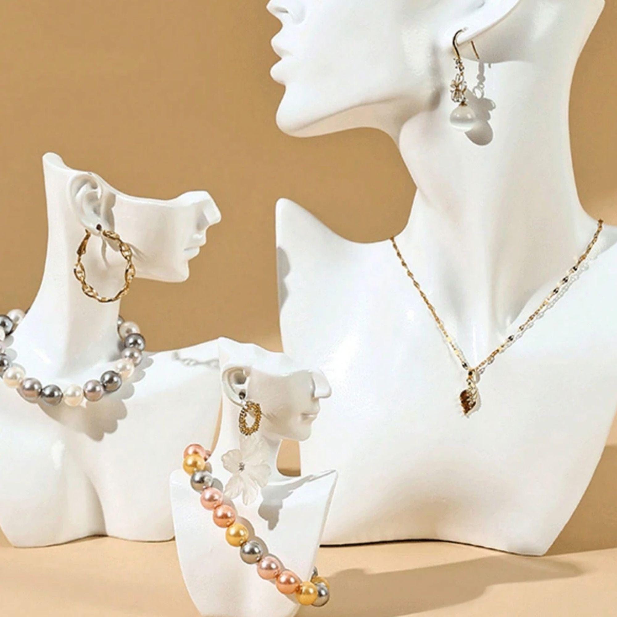 Resin Mannequin Earring Holder