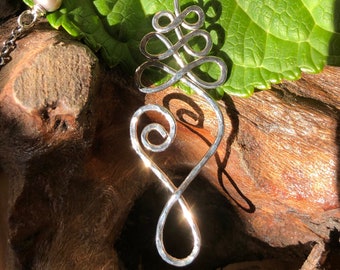 Sterling Unalome Pendant