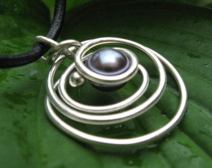 Sterling Silver Pearl Pendant