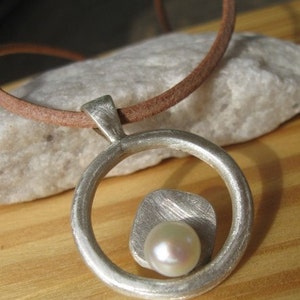 Encircled Pearl Pendant