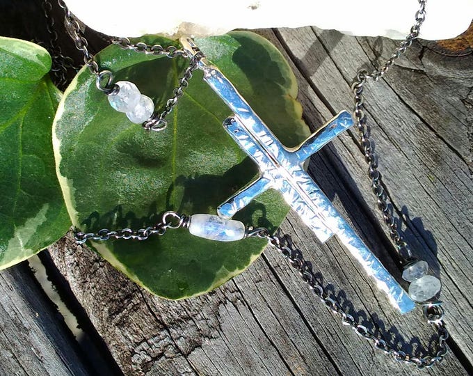 Almost Easter Cross Pendant