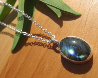 Labradorite Shimmer Necklace