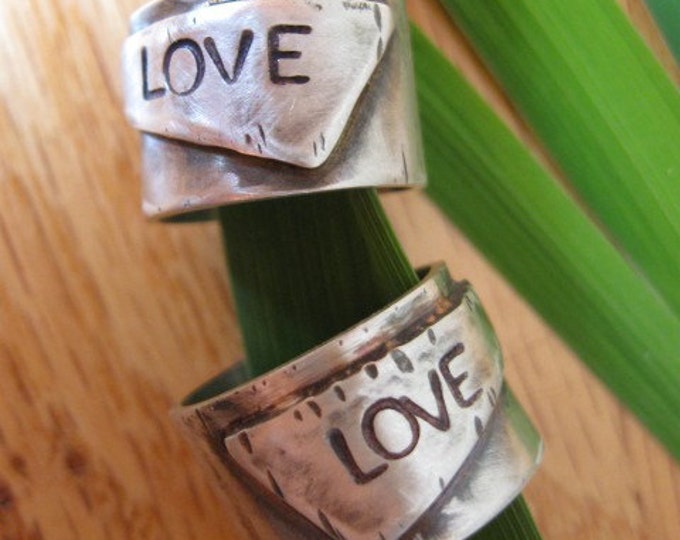 Sterling Silver Love Band