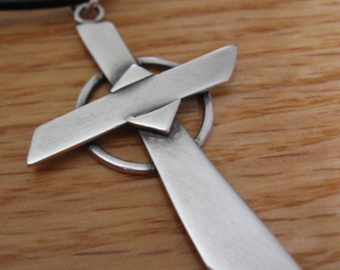 Sterling Clarity Cross